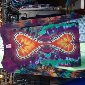 3X Long Sleeve Tie Dye